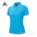 Пользовательские логотипы печатают сублимацию Unisex Sport Polo футболка